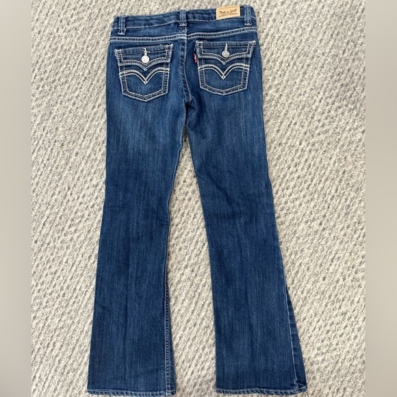 Girls Levi’s Boot Cut Jeans, size 12R. EUC! - Picture 1 of 6